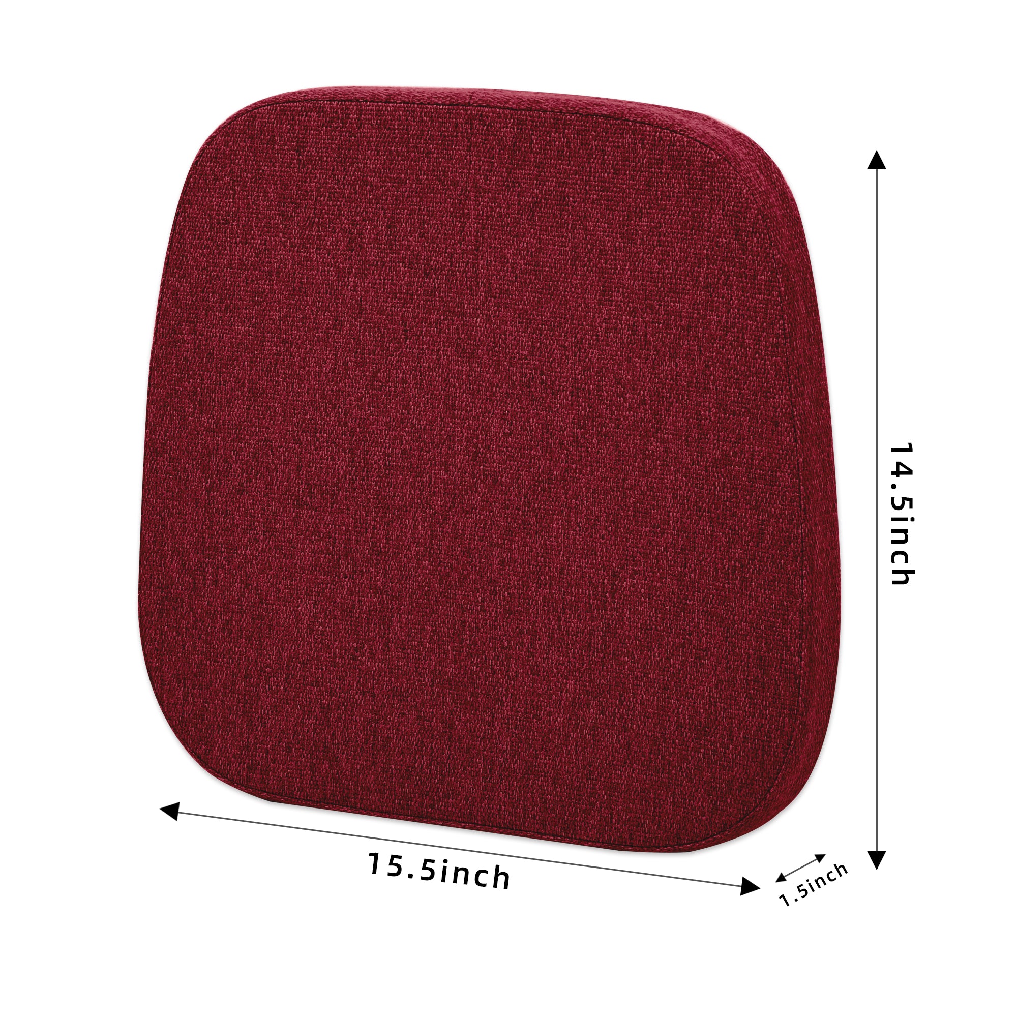 Square Memory Foam Dining Chair Cushion - Shinnwa