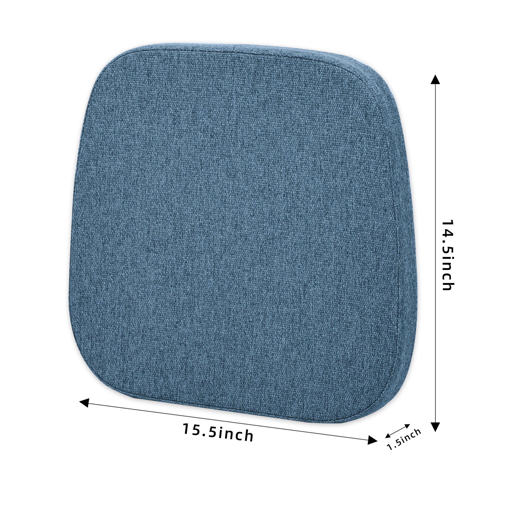 Square Memory Foam Dining Chair Cushion - Shinnwa