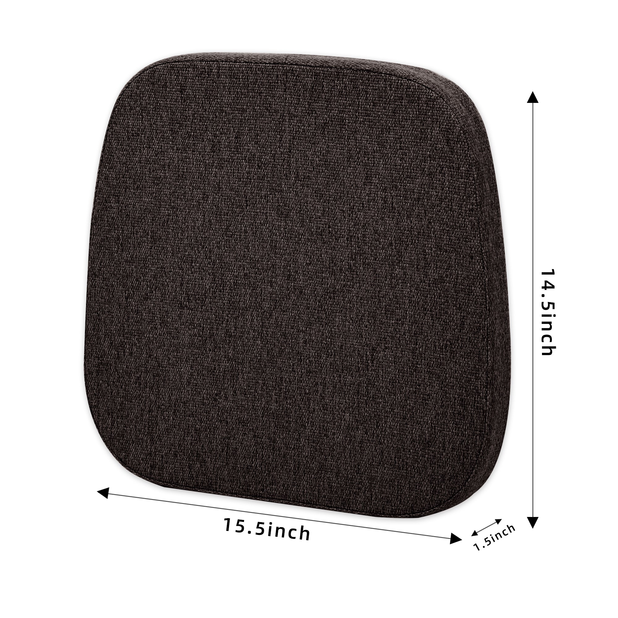 Square Memory Foam Dining Chair Cushion - Shinnwa