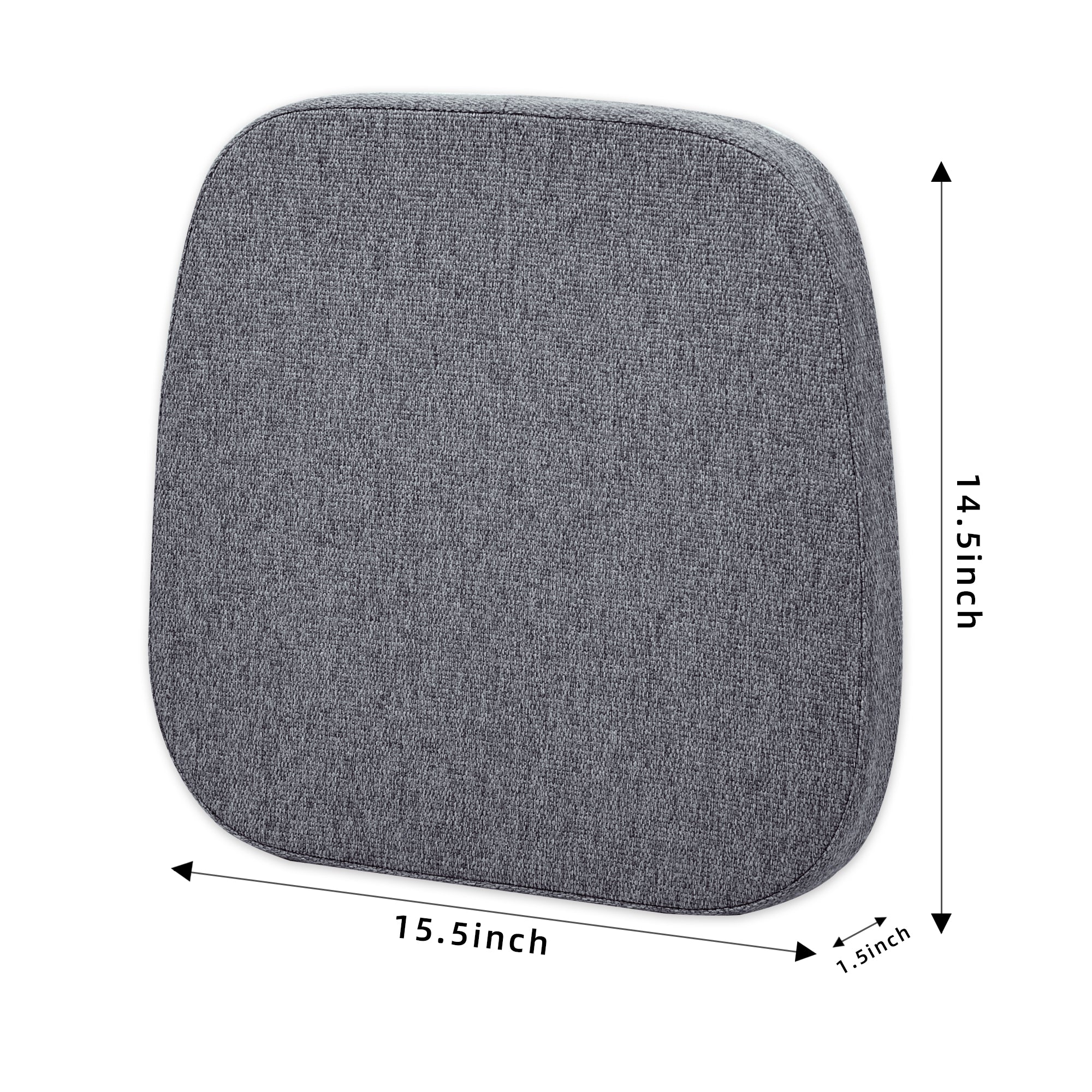 Square Memory Foam Dining Chair Cushion - Shinnwa