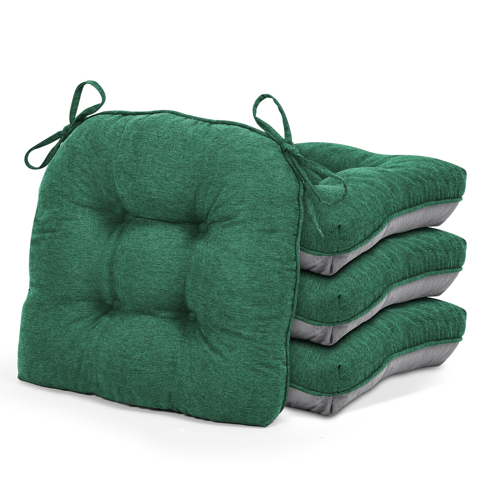 Chair Cushions for Dining Chairs Tufted Memory Foam Chair Pads Non-Slip Seat Cushions - Shinnwa