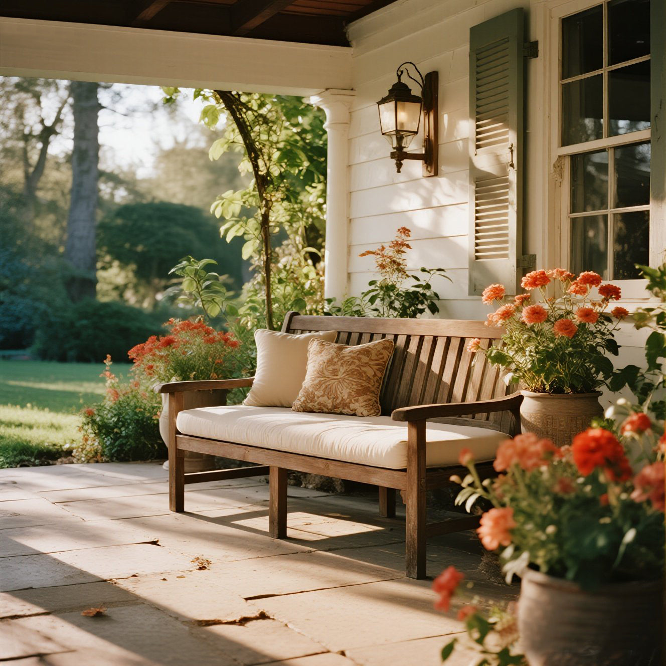 Custom Bench Cushions Indoor Outdoor - Shinnwa