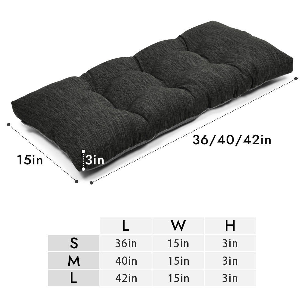Indoor/Outdoor Bench Cushion - Shinnwa