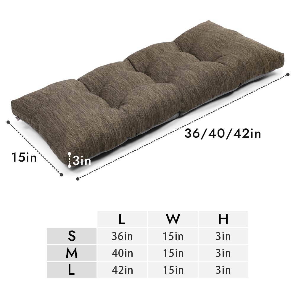 Indoor/Outdoor Bench Cushion - Shinnwa