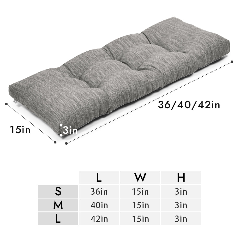 Indoor/Outdoor Bench Cushion - Shinnwa