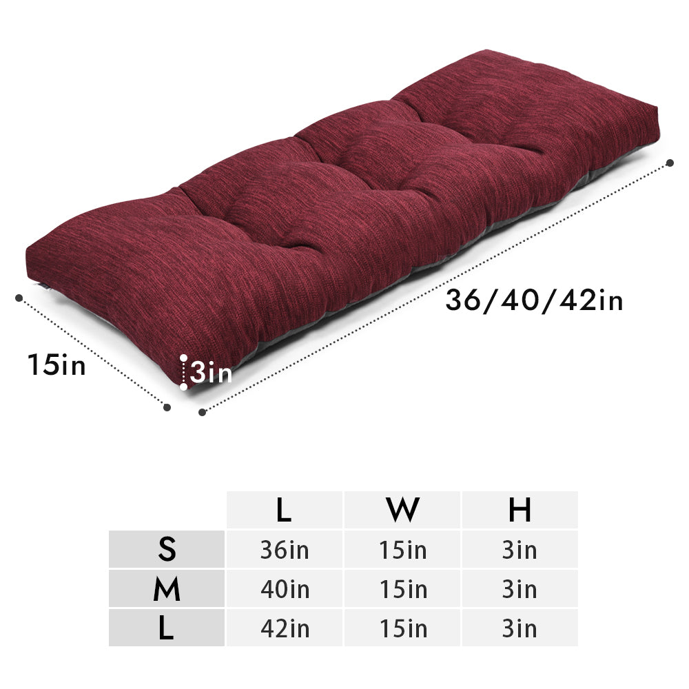 Indoor/Outdoor Bench Cushion - Shinnwa