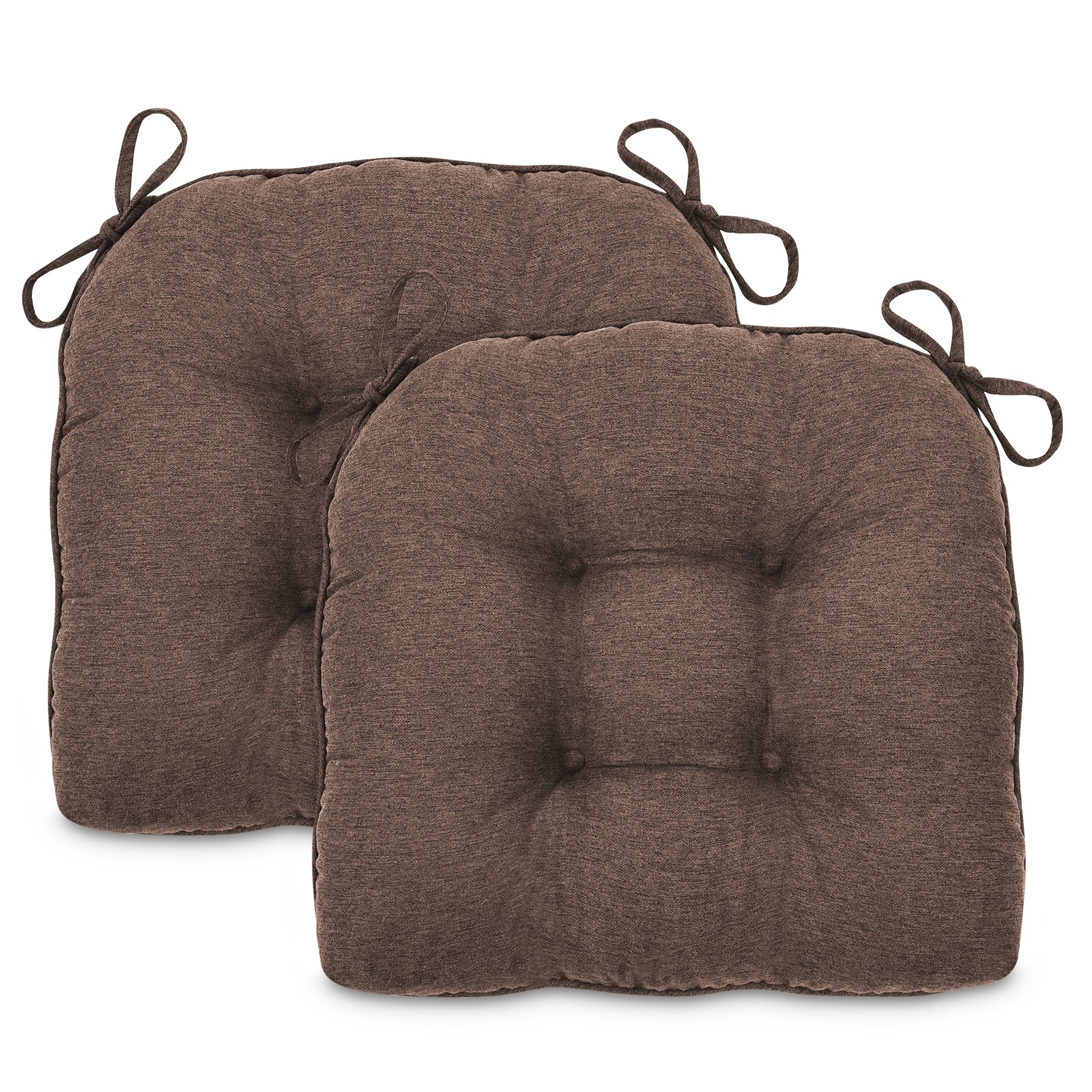 Chair Cushions for Dining Chairs Tufted Memory Foam Chair Pads Non-Slip Seat Cushions