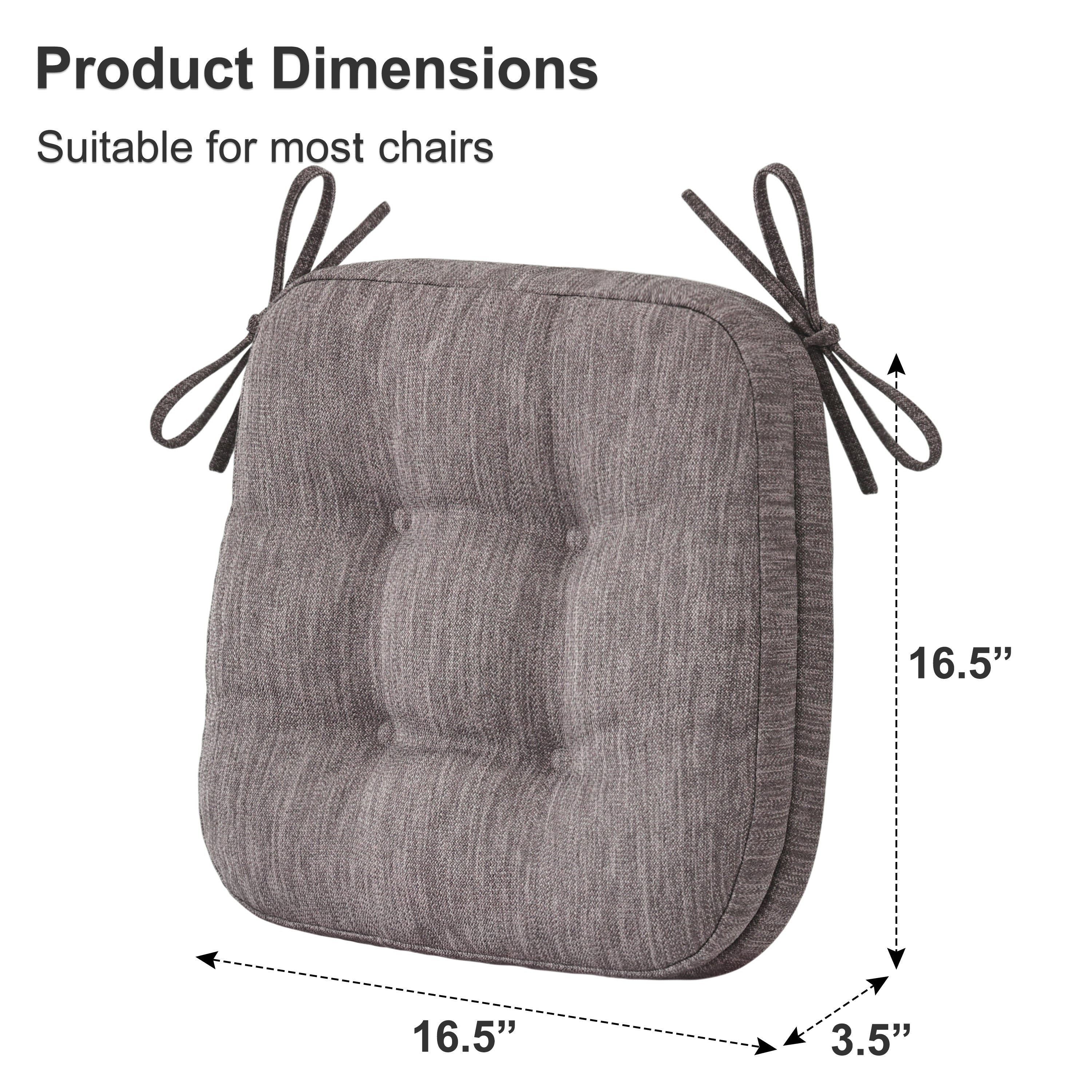 Dual-Layer Memory Foam Dining Chair Cushion - Shinnwa