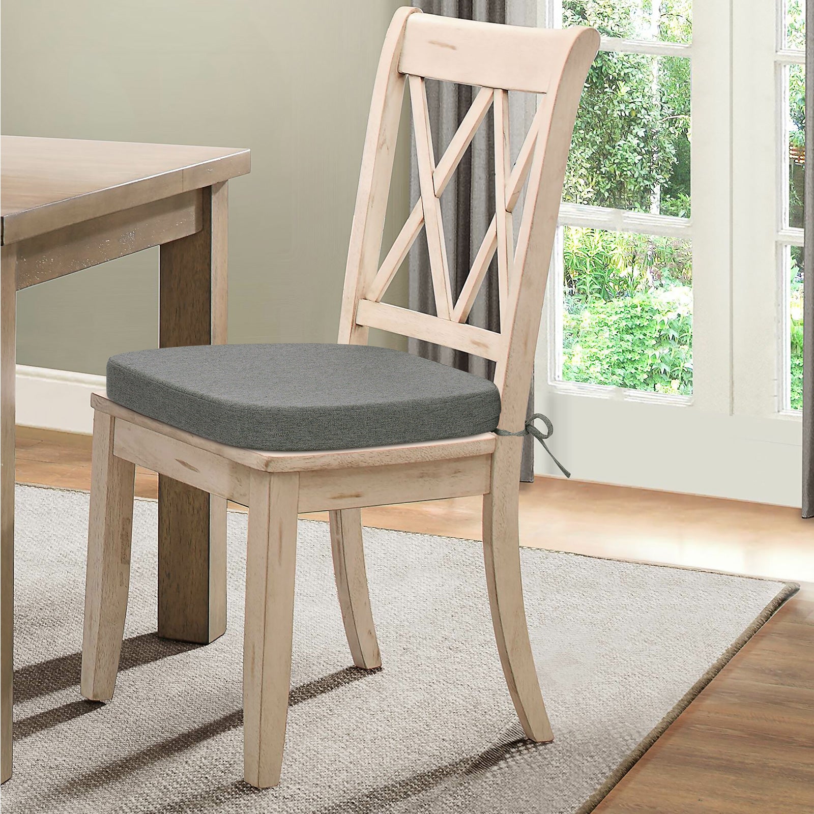 Memory Foam Dining Chair Cushions Comfy Dual-layer Seat Cushions - Shinnwa