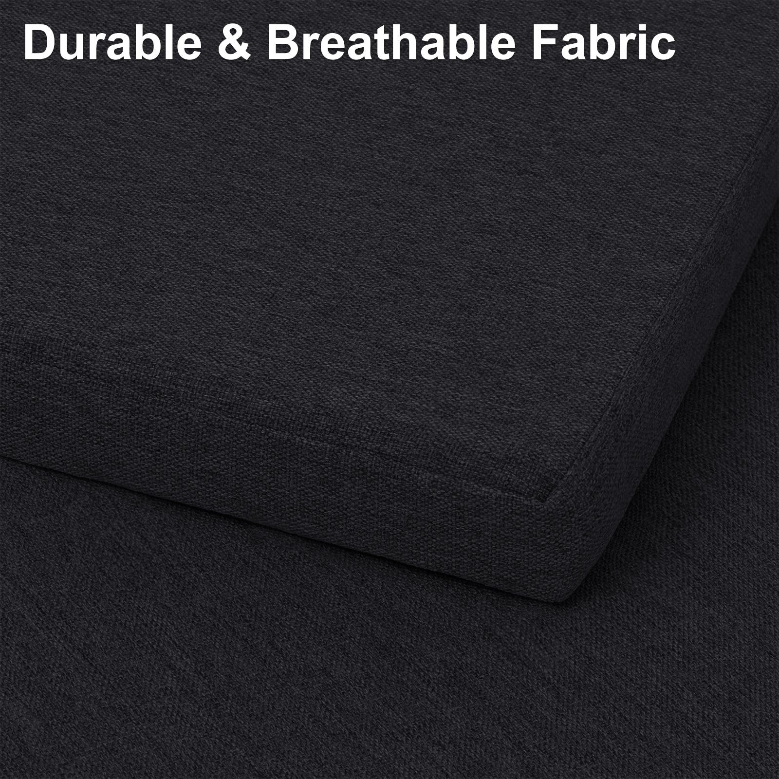 Dining Chair Cushions Set of 4 D-Shaped Seat Cushion - Shinnwa