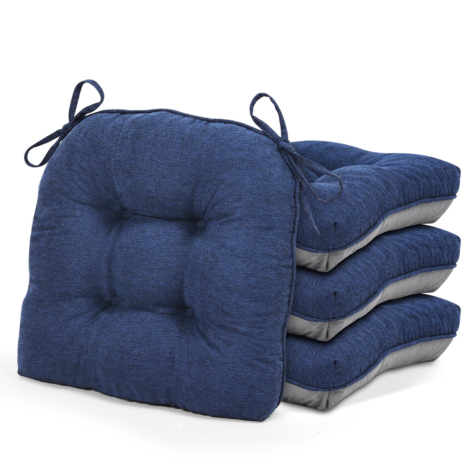 Chair Cushions for Dining Chairs Tufted Memory Foam Chair Pads Non-Slip Seat Cushions