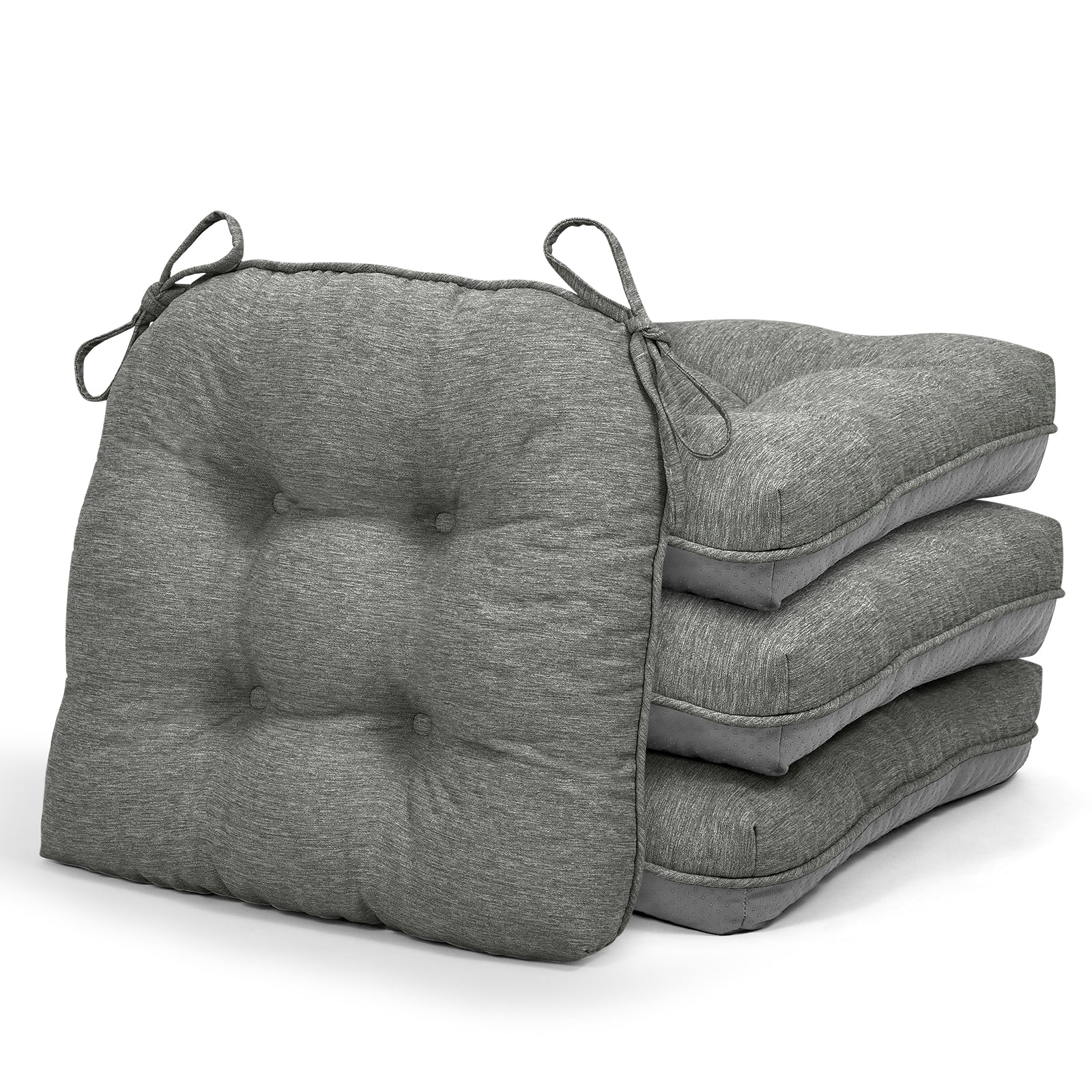 Chair Cushions for Dining Chairs Tufted Memory Foam Chair Pads Non-Slip Seat Cushions