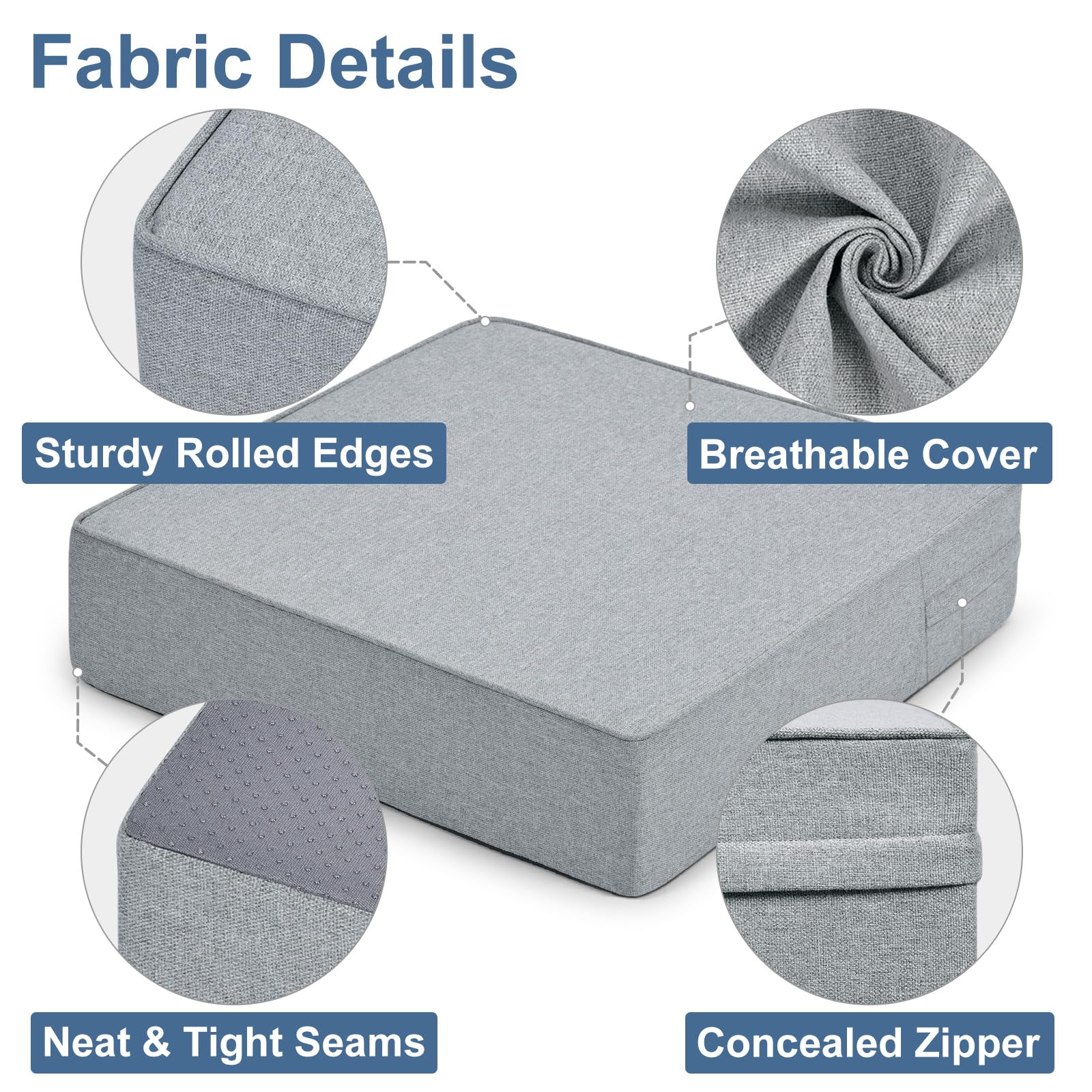 Recliner Chair Cushion Extra Large Memory Foam Seat Cushion