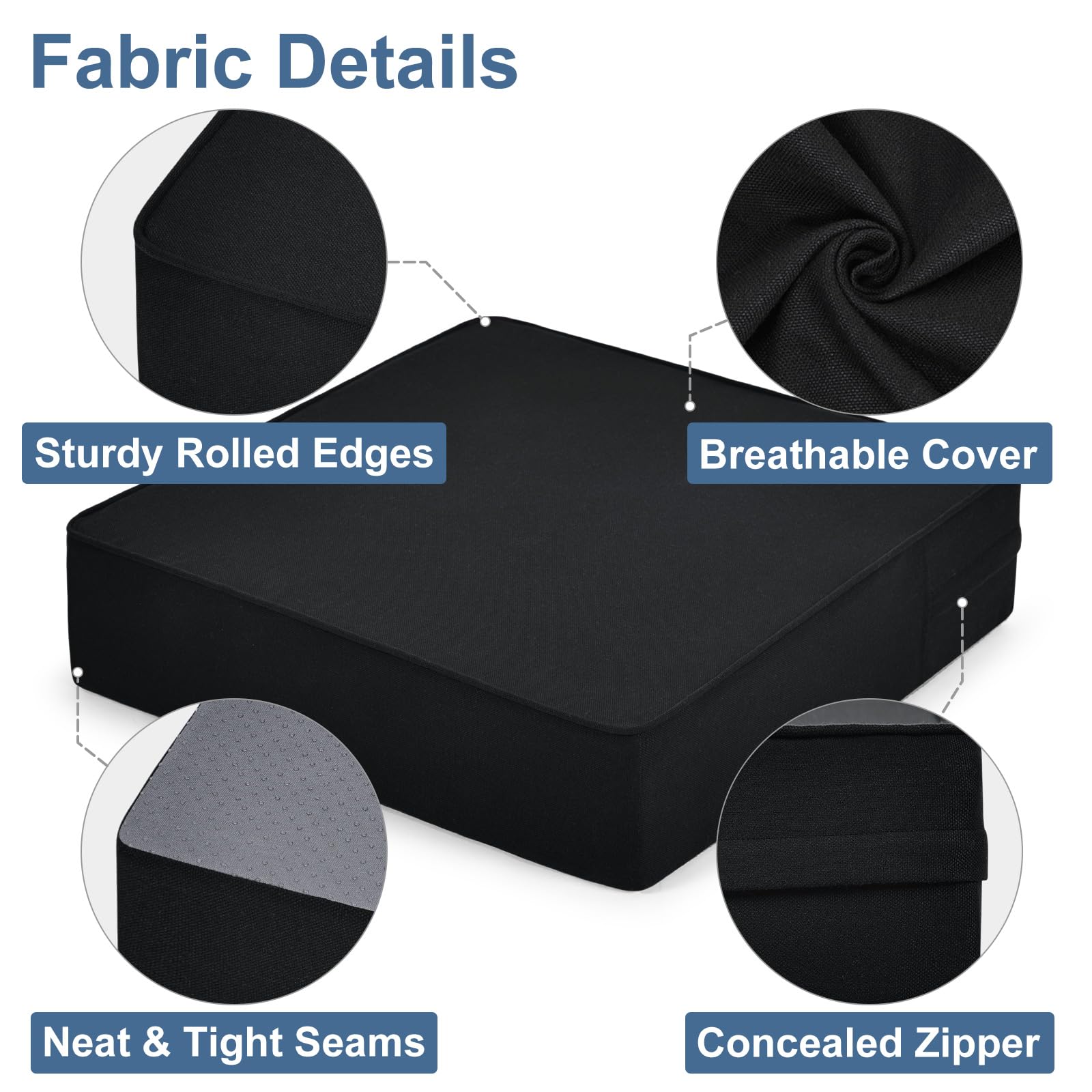 Recliner Chair Cushion Extra Large Memory Foam Seat Cushion