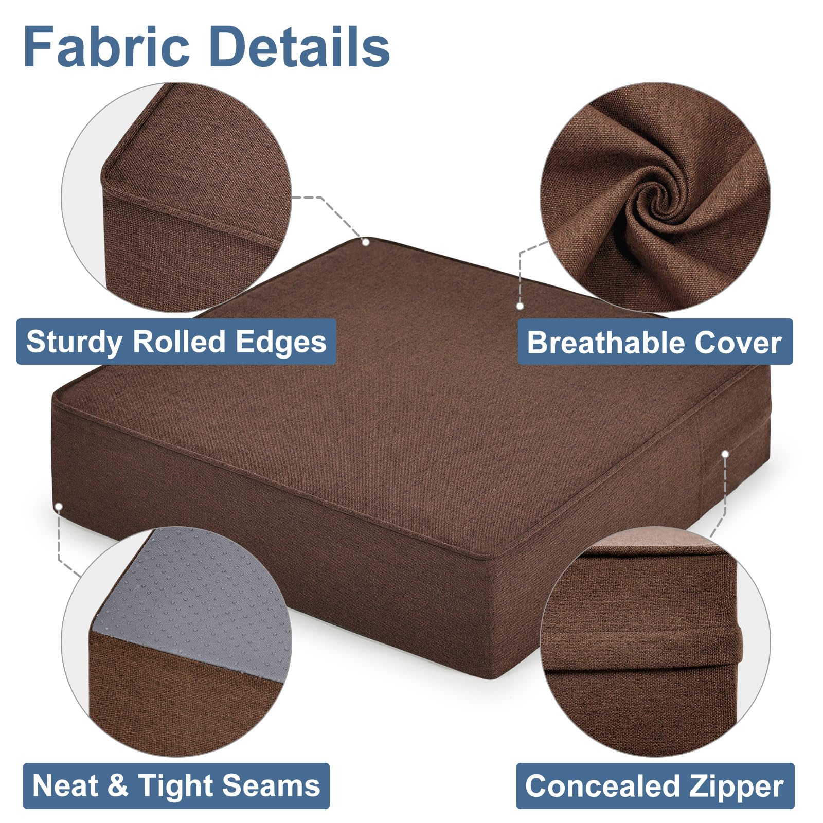 Recliner Chair Cushion Extra Large Memory Foam Seat Cushion