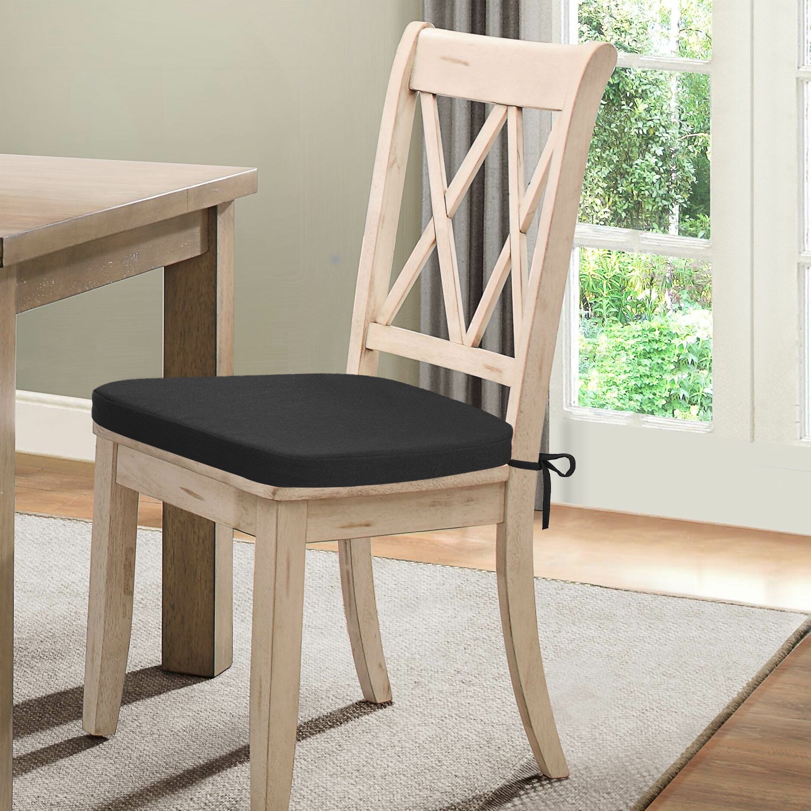 Memory Foam Dining Chair Cushions Comfy Dual-layer Seat Cushions - Shinnwa