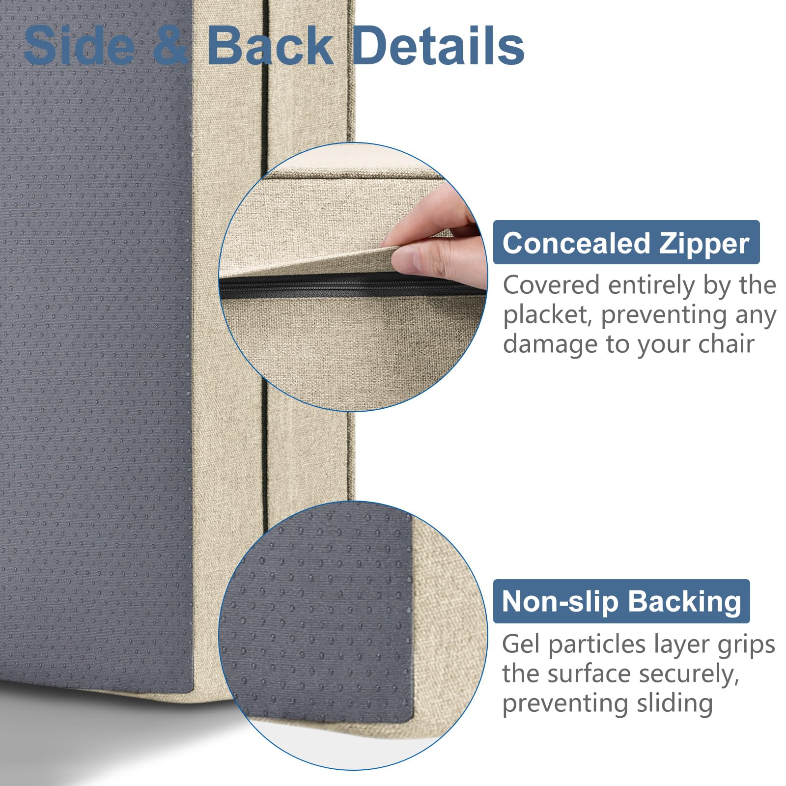 Recliner Chair Cushion Extra Large Memory Foam Seat Cushion